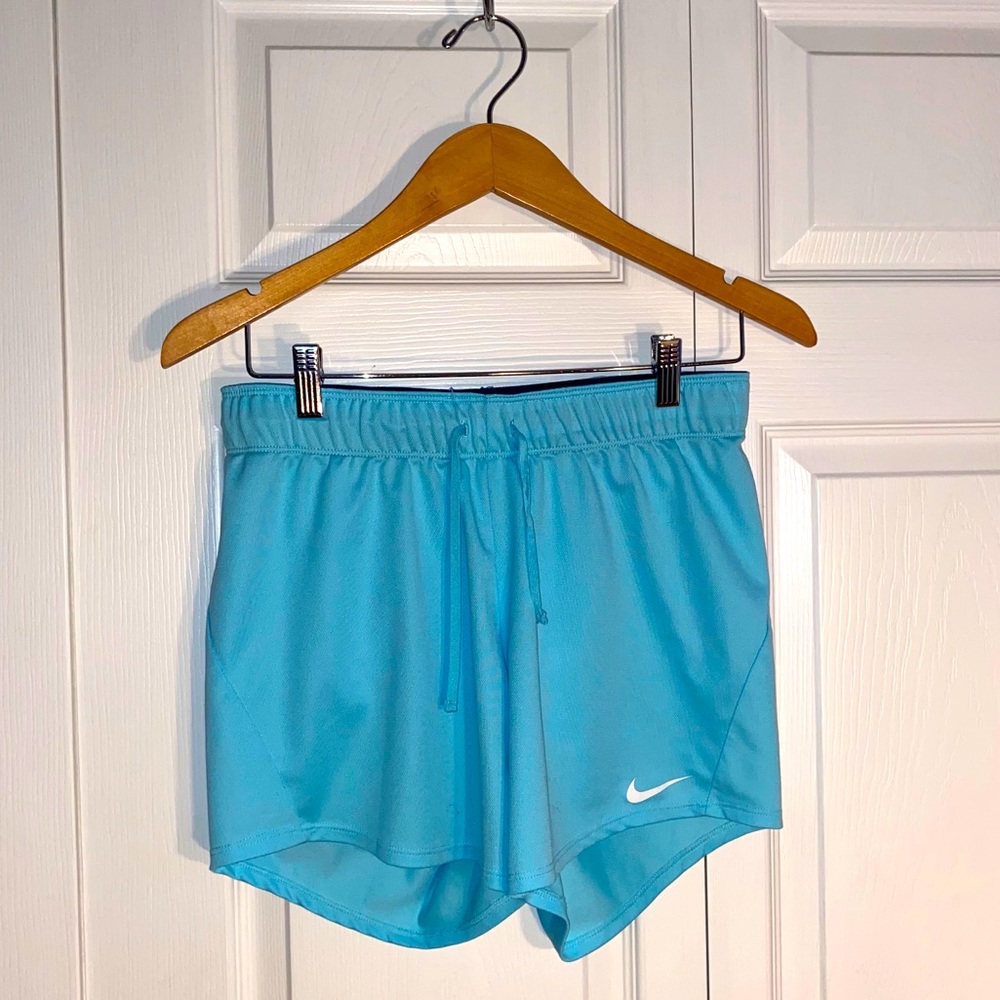 Nike Blue Athletic Shorts Size: S